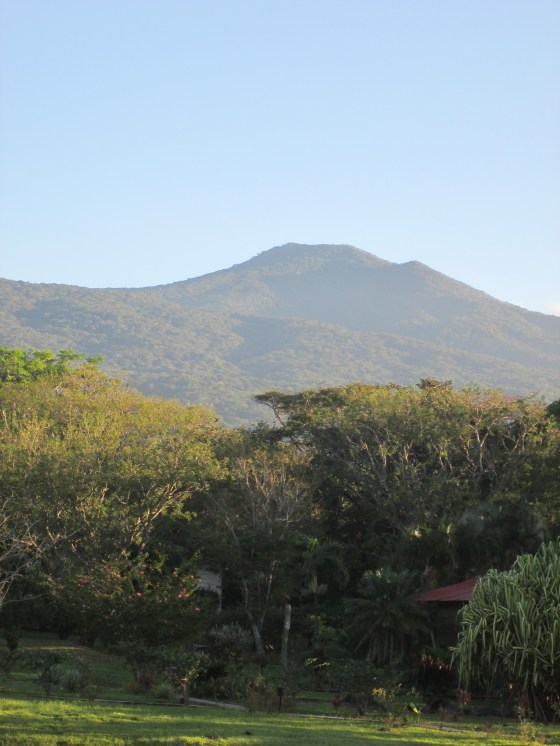 Volcan Rincon (or one of the other 4 craters!) serenely poses as a backdrop to the Rincon de la Vieja Mountain Lodge