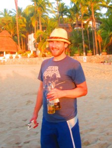 (not on the bridge, but it was like this.) "Is it like beer?" asked the 3 amigos ~